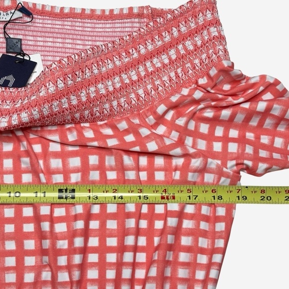 CABANA LIFE Nantucket Off Shoulder Ruffle Maxi Dress UPF 50 - Picture 9 of 16